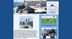 Desktop Screenshot of ladyhelencharters.com